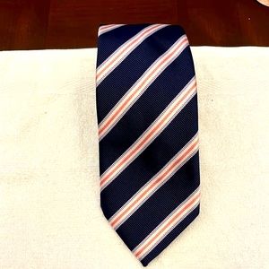 Beautiful blue white and pinkBrioni tie